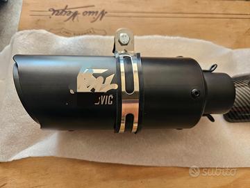 Silenziatore Scarico moto universale BMW