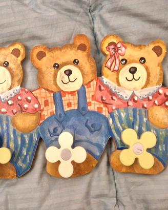 appendi abiti per cameretta bimbo/bimba