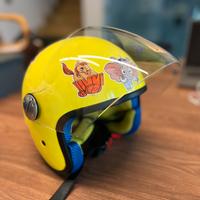 Casco moto junior 4-8 anni