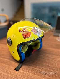 Casco moto junior 4-8 anni