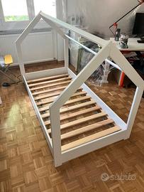 Letto Montessoriano bianco