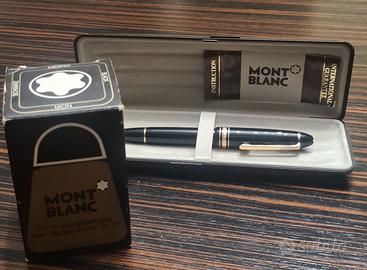 Penna Stilografica Montblanc Meisterstuck nero/oro
