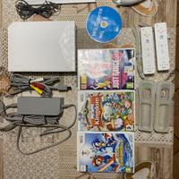 Nintendo Wii console, giochi + telecomando Wii