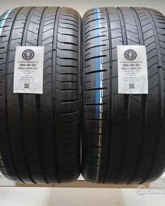 2 gomme 285 40 20 pirelli a10322