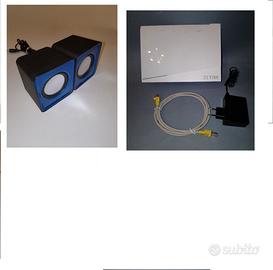 Modem+Casse stereo