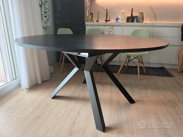 Tavolo ZOE round allungabile di Sedit