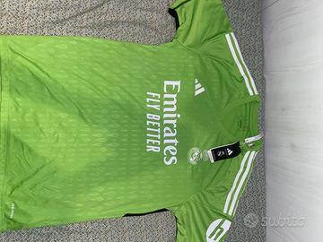 Maglia real madrid portiere emirates nuovo