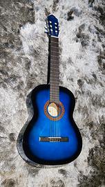 Chitarra Eko CS-10 Blu custodia e accordatore