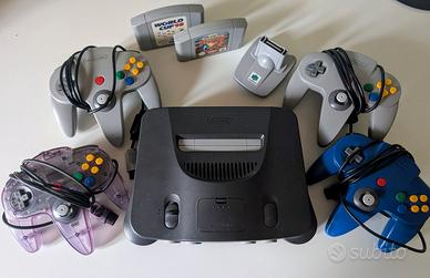 🎮 Nintendo 64 + 4 Controller + Pokémon Stadium Tr