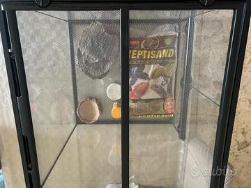 Terrario tartaruga con accessori