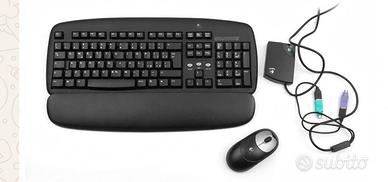 Set Tastiera + Mouse Wireless Logitech  ecc..