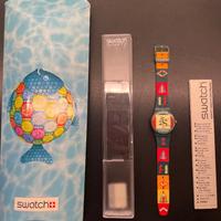 Swatch GM 122 Poncho 1994-NUOVO MAI USATO completo
