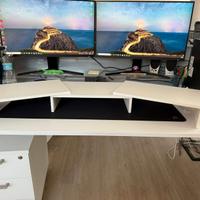 Supporto "alzatina" per Monitor in Legno