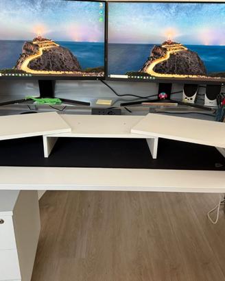 Supporto "alzatina" per Monitor in Legno