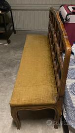 panca-divanetto in legno stile classico/antico