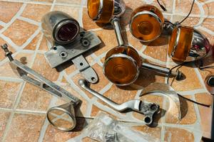 Harley Davidson  lotto frecce faro posteriore leva