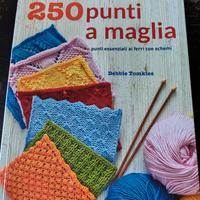 Libro su lavoro a maglia+ferri a maglia in bambù