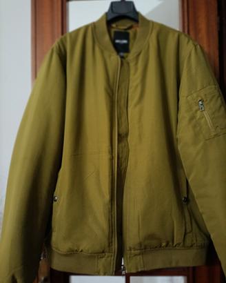 giubbotto bomber uomo primaverile verde militare 