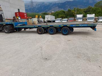 semirimorchio collo d'oca ribassato