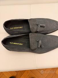 Mocassini uomo OLD SIGNATURE grigio antracite