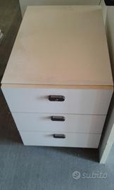 Cassettiera con ruote