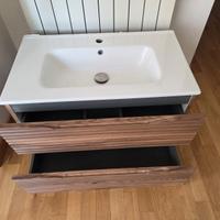 DEGHI mobile bagno 80 cm con lavabo incluso