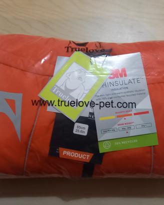 [NUOVO] Cappottino Cane Truelove 65cm - 3M Thinsu
