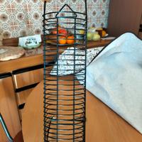 Colonna porta Cd/DVD in metallo 