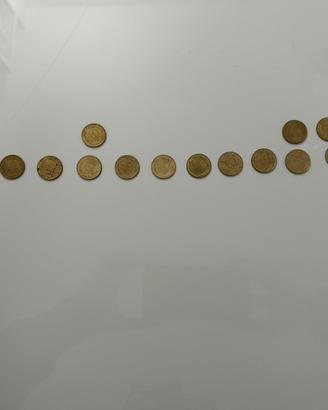 Lotto monete francesi da 10 centesimi