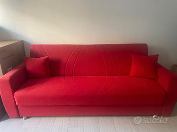 divano letto nuovo imballato
