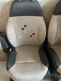 set sedili panda 5 posti