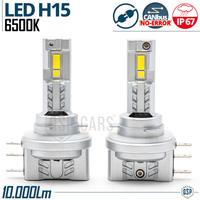 Lampadine LED H15 Super CANbus Luce BIANCA POTENTE