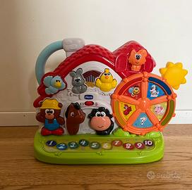 Gioco  animali e numeri italiano e inglese Chicco