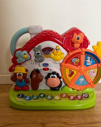 Gioco  animali e numeri italiano e inglese Chicco