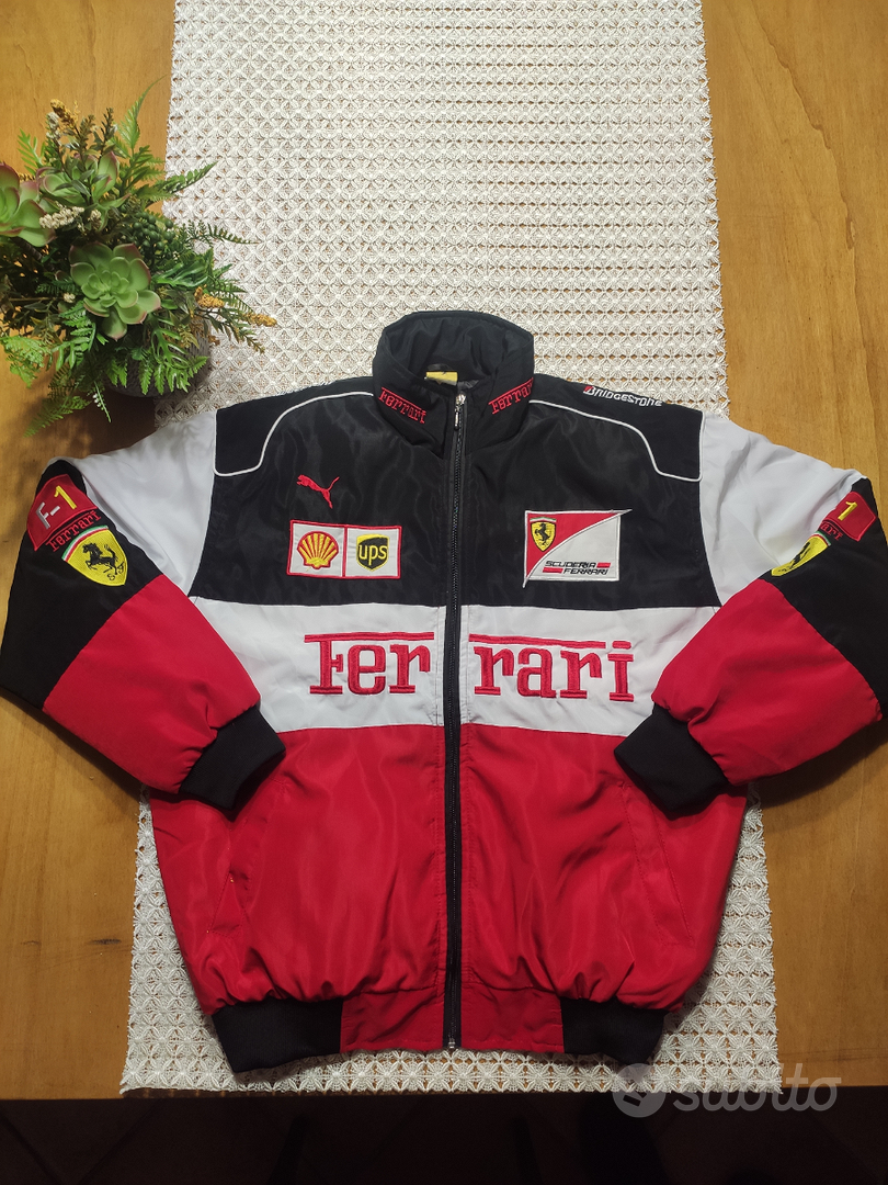 Ferrari giacca vintage racing taglia M - Abbigliamento e Accessori In  vendita a Roma