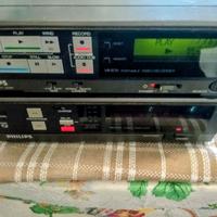 Videoregistratore VHS Philips meccanica Panasonic 