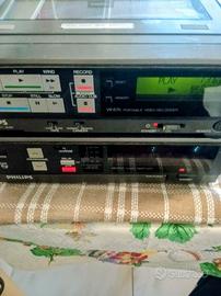 Videoregistratore VHS Philips meccanica Panasonic 