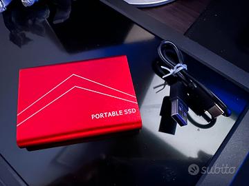 SSD esterno 4 Tb usb type C