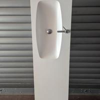 LAVABO INTEGRATO GRANDE COMPLETO DI MISCELATORE