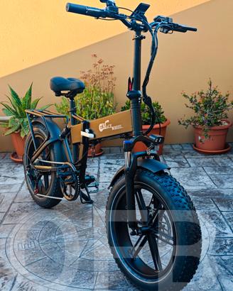 Bici elettrica fat biammortizzata nuova garanzia 