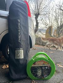 Catena land rover + baule morbido sovratetto