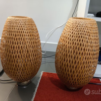 Lampade da tavolo IKEA BÖJA in bambù