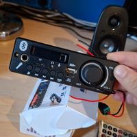 Amplificatore Bluetooth stereo