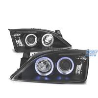 FARI FORD MONDEO MK3 00-07 ANGEL EYES FONDO NERO
