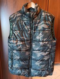 Gilet smanicato uomo mimetici