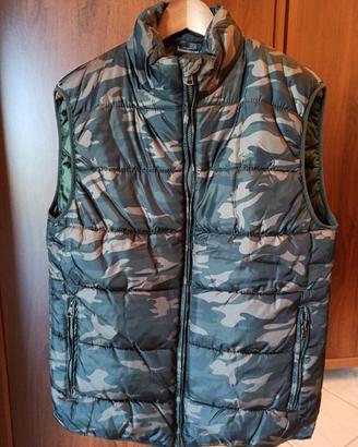 Gilet smanicato uomo mimetici