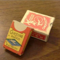 Cartine da gioco d'epoca