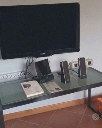 TV 32" Philips antenna e casse