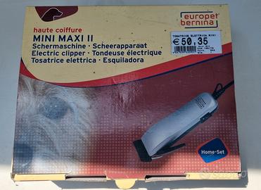 Tosatrice elettrica per cani