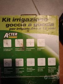 tubo per irrigazione a goccia 